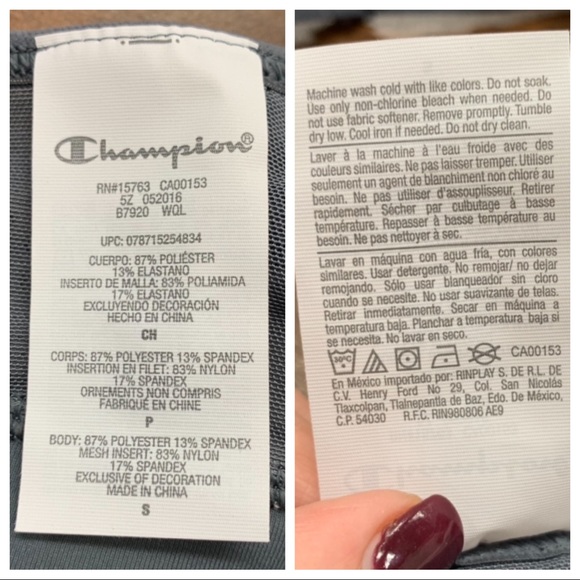 {CHAMPION} Sports Bra NWT - Picture 2 of 7